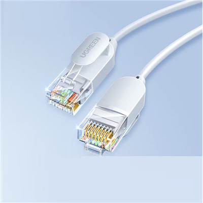 绿联（UGREEN）CAT6A 网络连接设备 超六类网线纯铜镀金八芯双绞非屏蔽网络跳线
